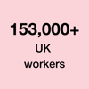 more than 153000 UK workers